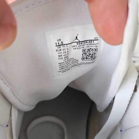 Nike Jordan 1 mid hyper royal hyper violet - Picture 5 of 9